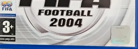 FIFA Football 2004, the PEGI square on its front