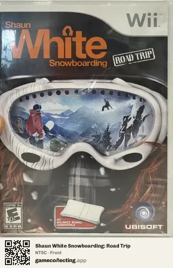 Shaun White Snowboarding: Road Trip Nintendo Wii, NTSC box front
