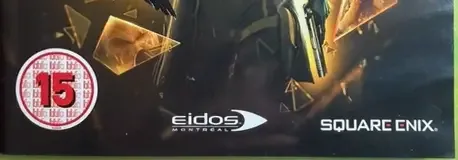 Deus Ex: Human Revolution, the BBFC circle on its front