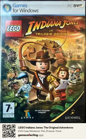 LEGO Indiana Jones: The Original Adventures Computer, France box front