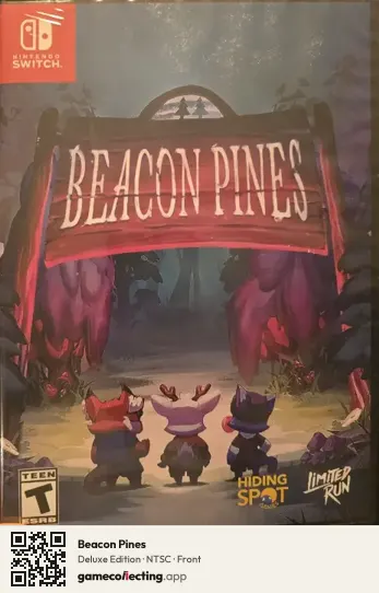 Beacon Pines Nintendo Switch, NTSC box front