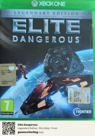 Elite Dangerous Xbox One, Italy box front