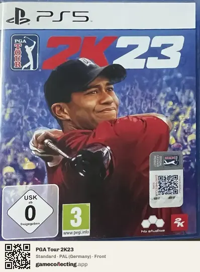 PGA Tour 2K23 PlayStation 5, Germany box front