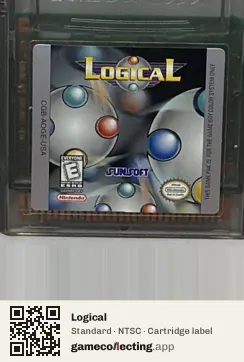 Logical Game Boy Color, NTSC cartridge label