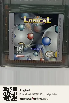 Logical Game Boy Color, NTSC cartridge label