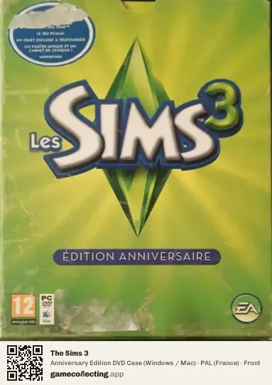 The Sims 3 Computer, France box front