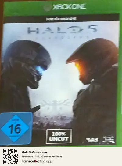 Halo 5: Guardians Xbox One, Germany box front