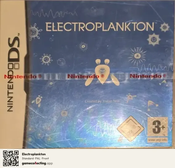 Electroplankton Nintendo DS, PAL box front