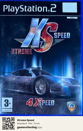 Xtreme Speed PlayStation 2, PAL box front