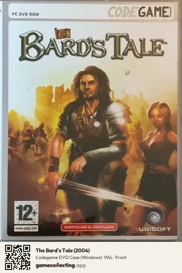 The Bard's Tale (2004) Computer, PAL box front