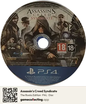 Assassin's Creed Syndicate PlayStation 4, PAL disc