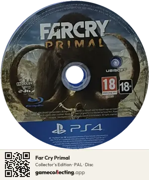Far Cry Primal PlayStation 4, PAL disc