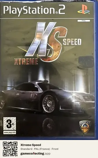Xtreme Speed PlayStation 2, France box front