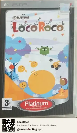LocoRoco PlayStation Portable, PAL box front