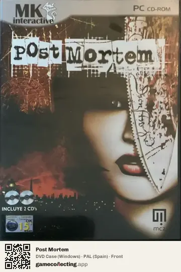 Post Mortem Computer, Spain box front