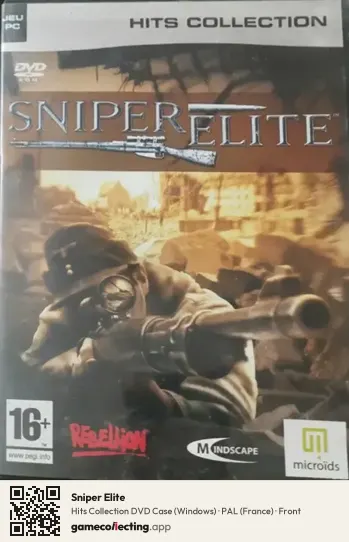 Sniper Elite Computer, France box front