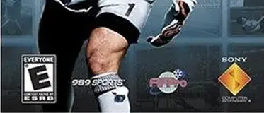 World Tour Soccer, the ESRB box on its front