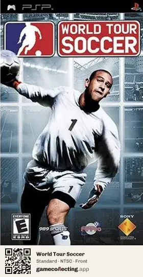 World Tour Soccer PlayStation Portable, NTSC box front