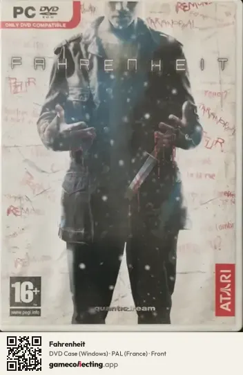 Fahrenheit Computer, France box front