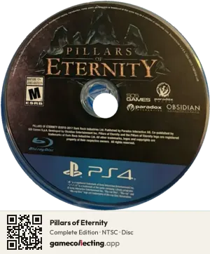 Pillars of Eternity PlayStation 4, NTSC disc