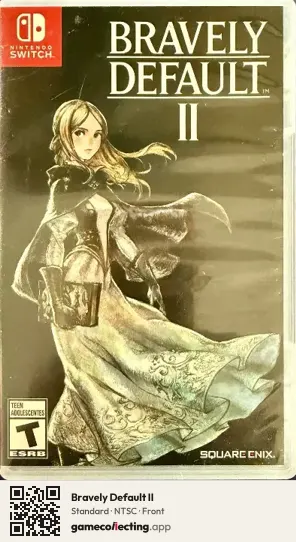 Bravely Default II Nintendo Switch, NTSC box front