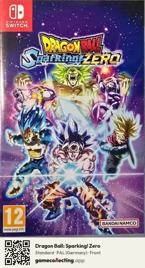 Dragon Ball: Sparking! Zero Nintendo Switch, Germany box front