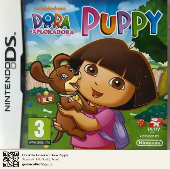 Dora the Explorer: Dora Puppy Nintendo DS, Spain box front
