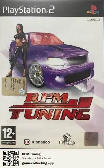 RPM Tuning PlayStation 2, PAL box front