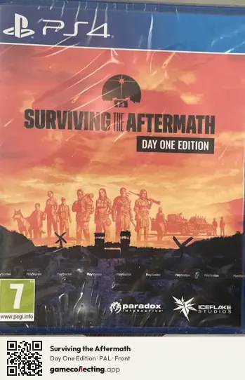 Surviving the Aftermath PlayStation 4, PAL box front
