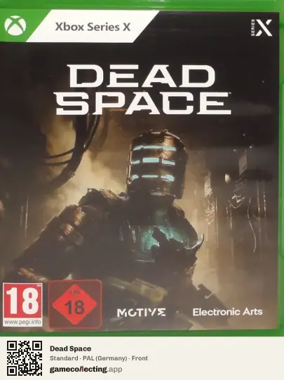 Dead Space Xbox Series X, Germany box front
