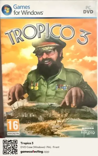 Tropico 3 Computer, PAL box front