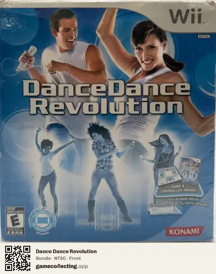 Dance Dance Revolution Nintendo Wii, NTSC box front