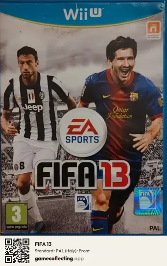 FIFA 13 Nintendo Wii U, Italy box front