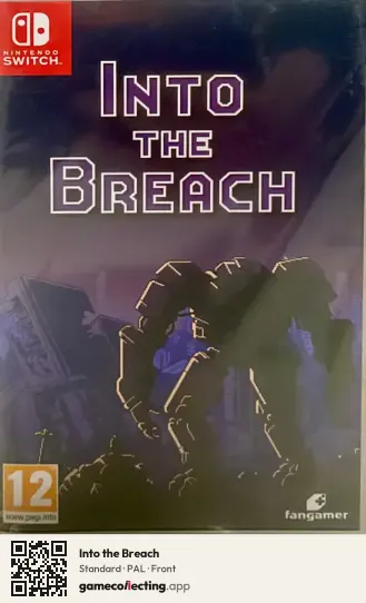 Into the Breach Nintendo Switch, PAL box front