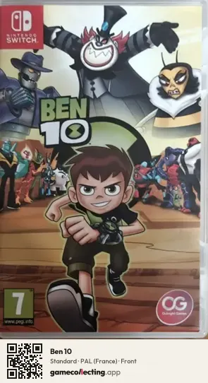 Ben 10 Nintendo Switch, France box front