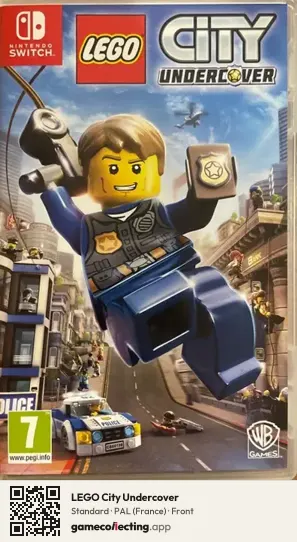 LEGO City Undercover Nintendo Switch, France box front