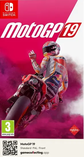 MotoGP 19 Nintendo Switch, PAL box front