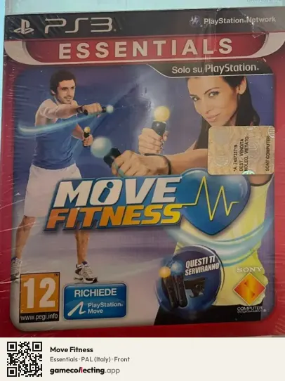 Move Fitness PlayStation 3, Italy box front