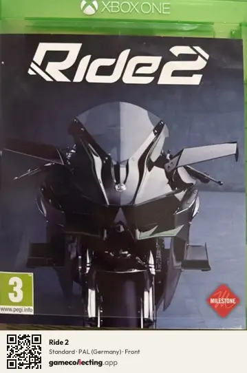Ride 2 Xbox One, Germany box front
