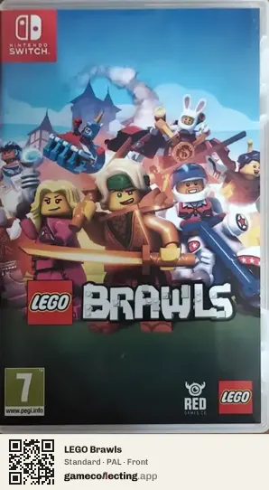 LEGO Brawls Nintendo Switch, PAL box front
