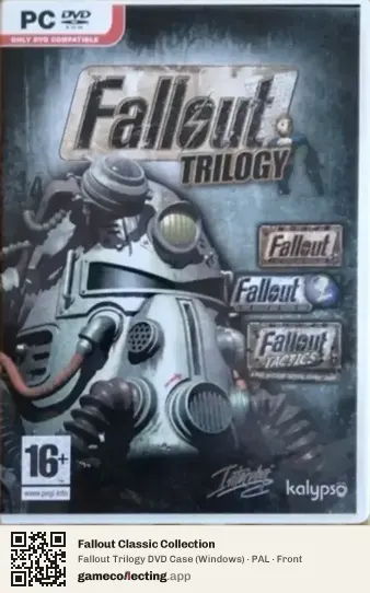 Fallout Classic Collection Computer, PAL box front