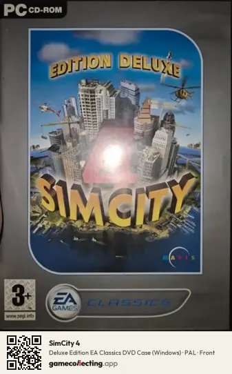 SimCity 4 Computer, PAL box front