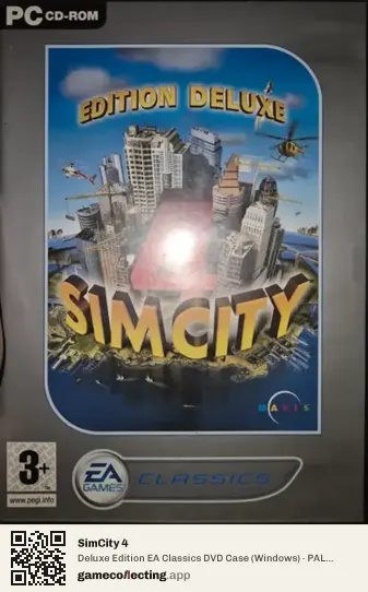 SimCity 4 Computer, PAL box front