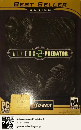 Aliens versus Predator 2 Computer, NTSC box front