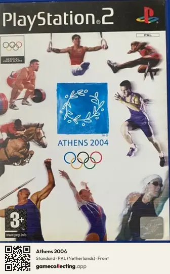 Athens 2004 PlayStation 2, Netherlands box front