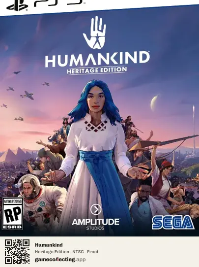 Humankind PlayStation 5, NTSC box front