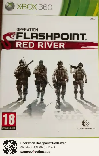 Operation Flashpoint: Red River Xbox 360, Italy box front