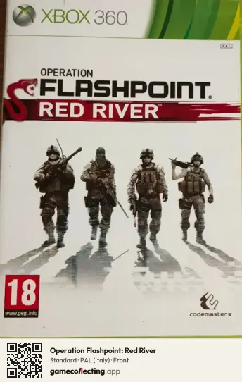 Operation Flashpoint: Red River Xbox 360, Italy box front