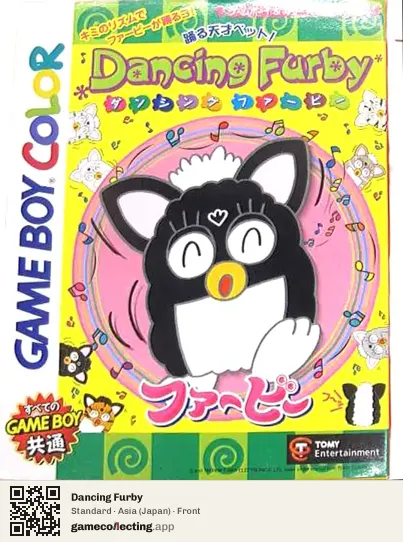 Dancing Furby Game Boy Color, Asia box front
