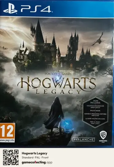 Hogwarts Legacy PlayStation 4, PAL box front